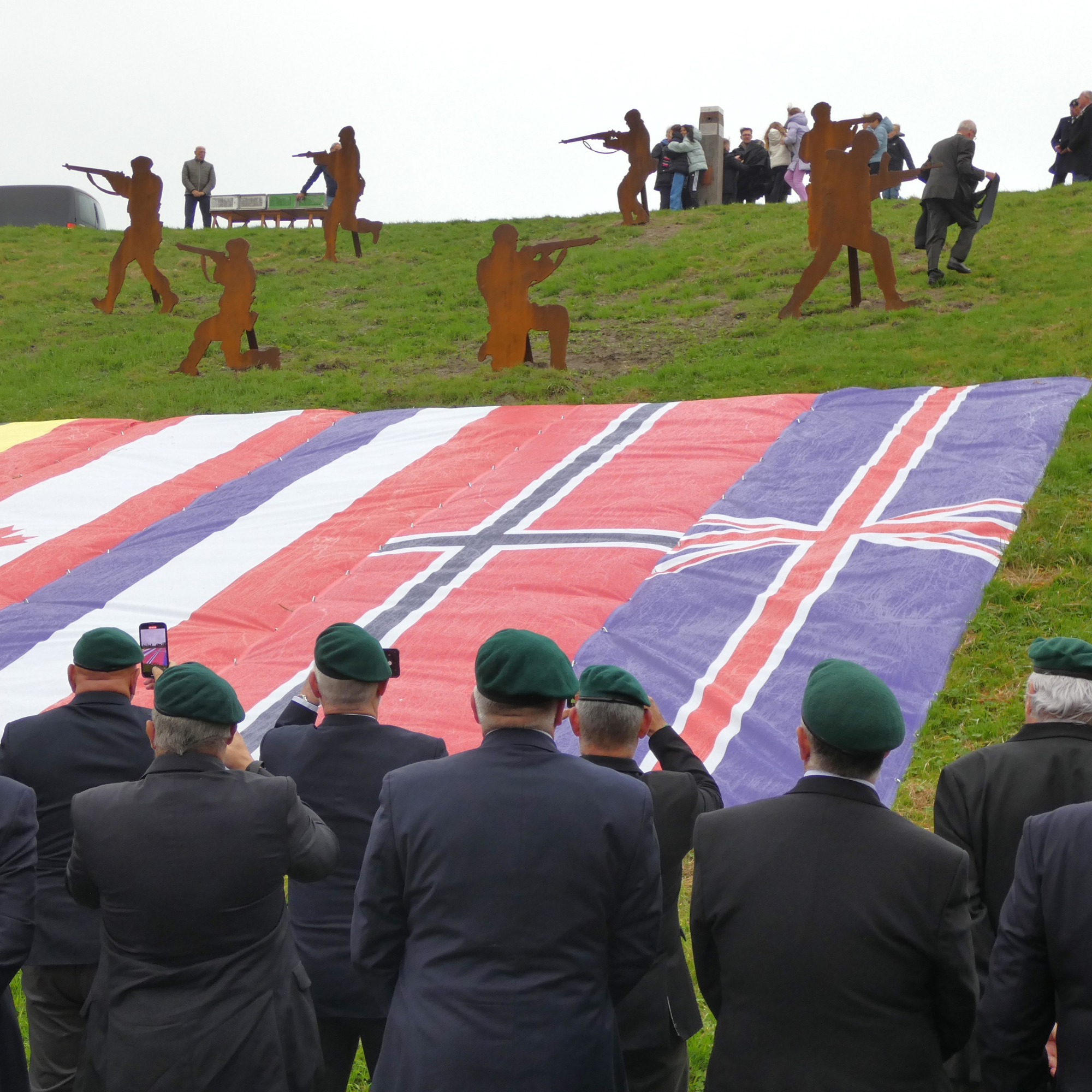 Herdenking Westkappelle onthulling momument