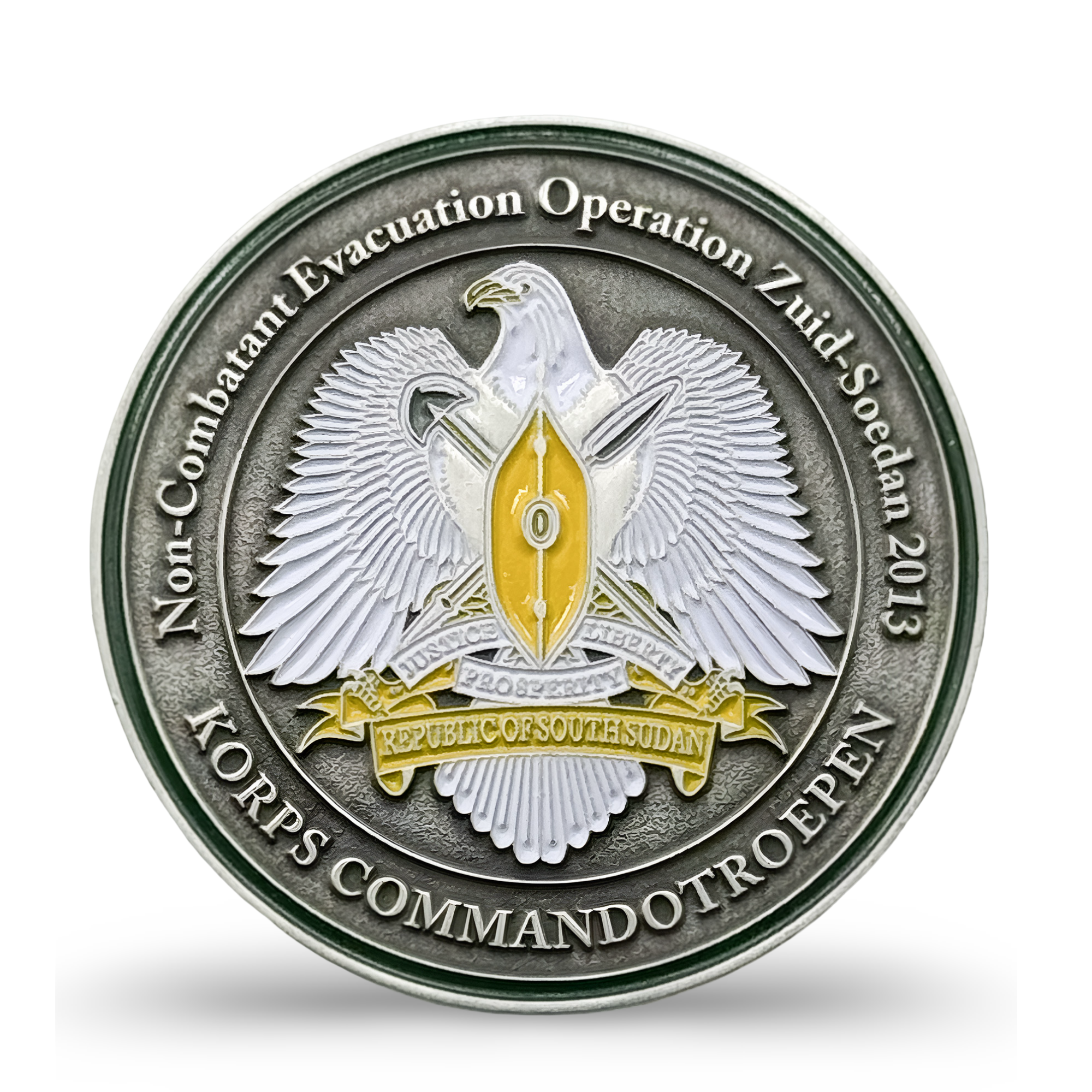 NEO coin Zuid-Soedan in 2013 front