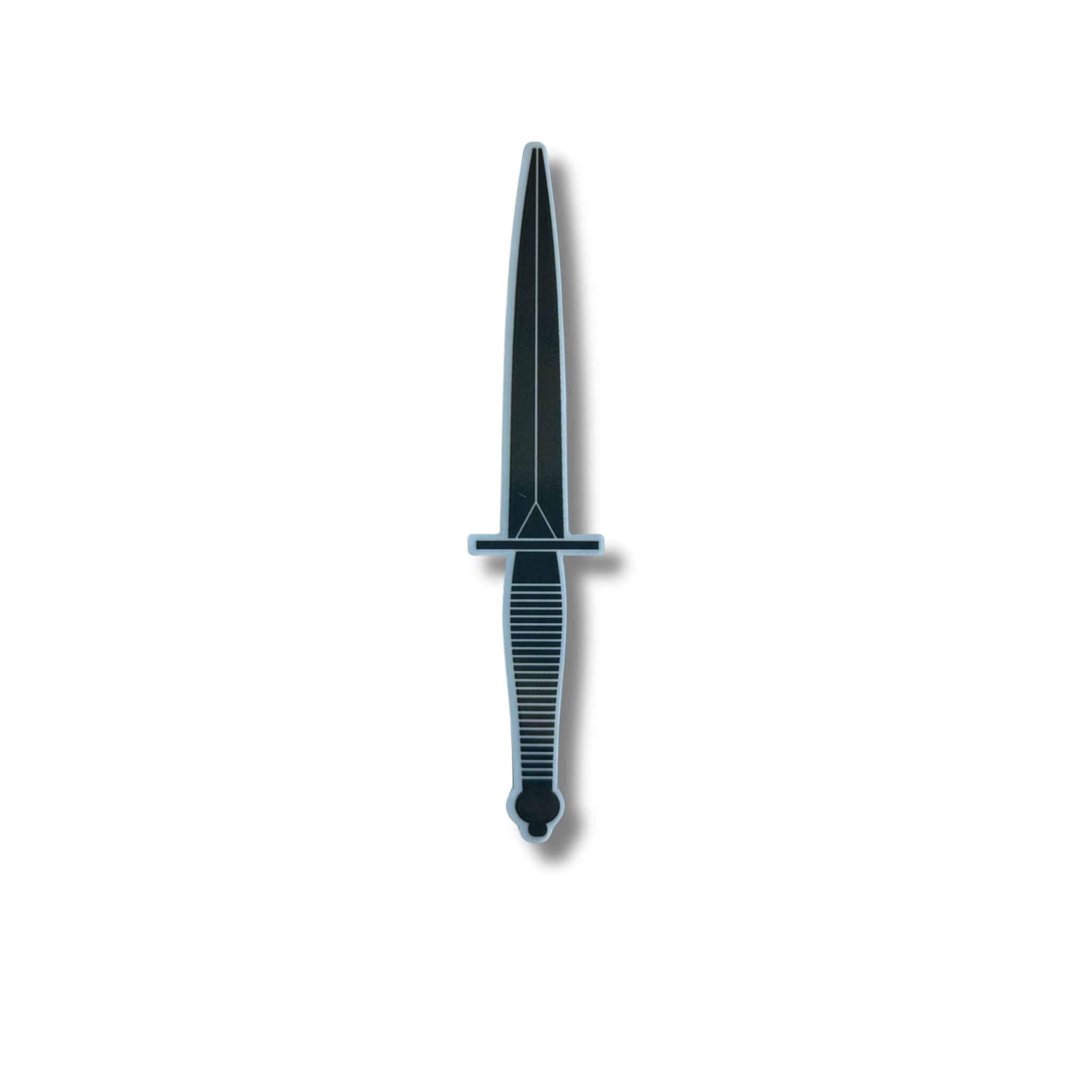 Korps Commandotroepen Dolk Sticker zwart