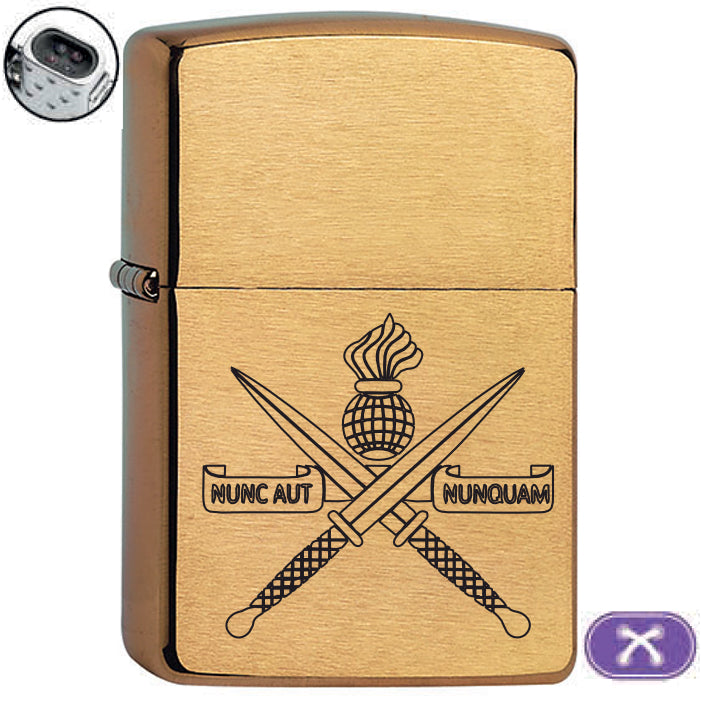 Zippo Regular Electrische aansteker met Korpslogo