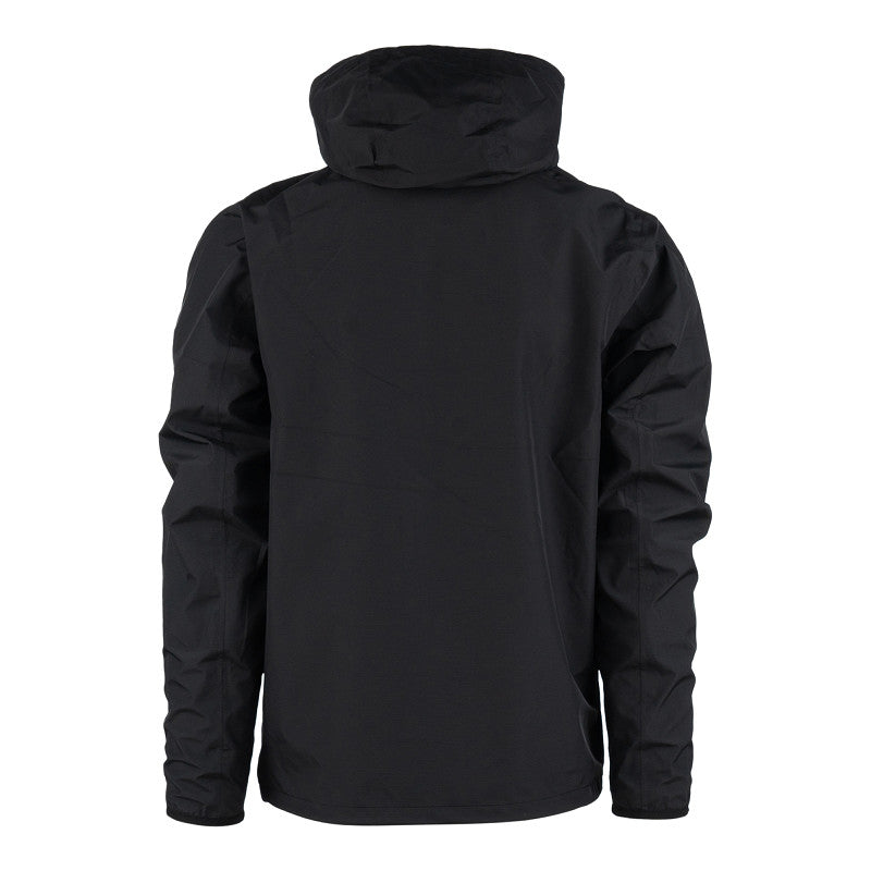 TF-2215 Waterproof Hardshell Jas – Zwart achterkant