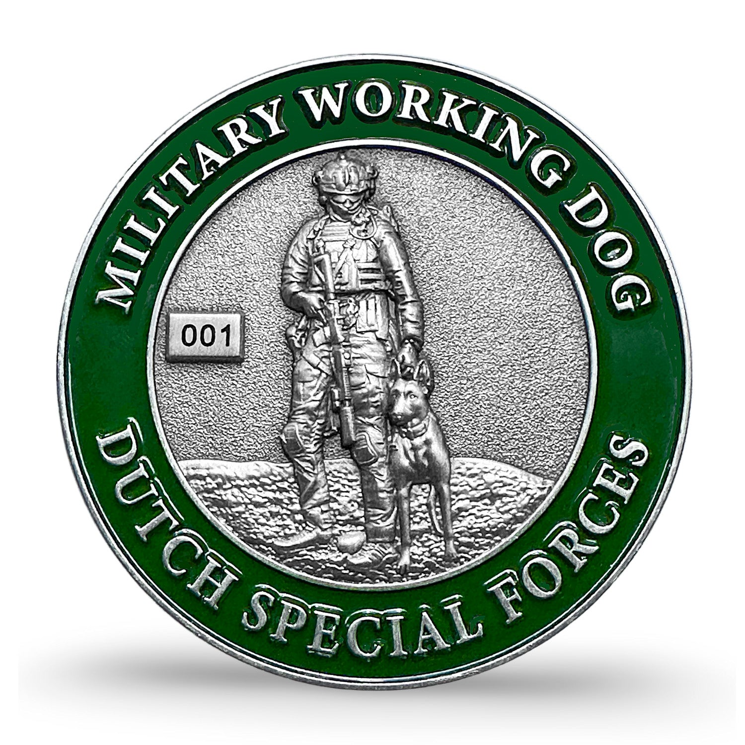 Coin Military Working Dog front