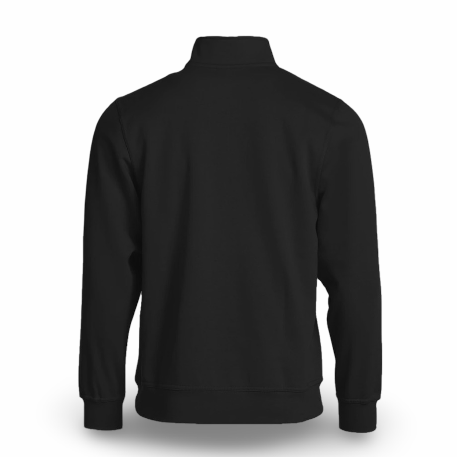 KCT Half Zipped sweater - Zwart