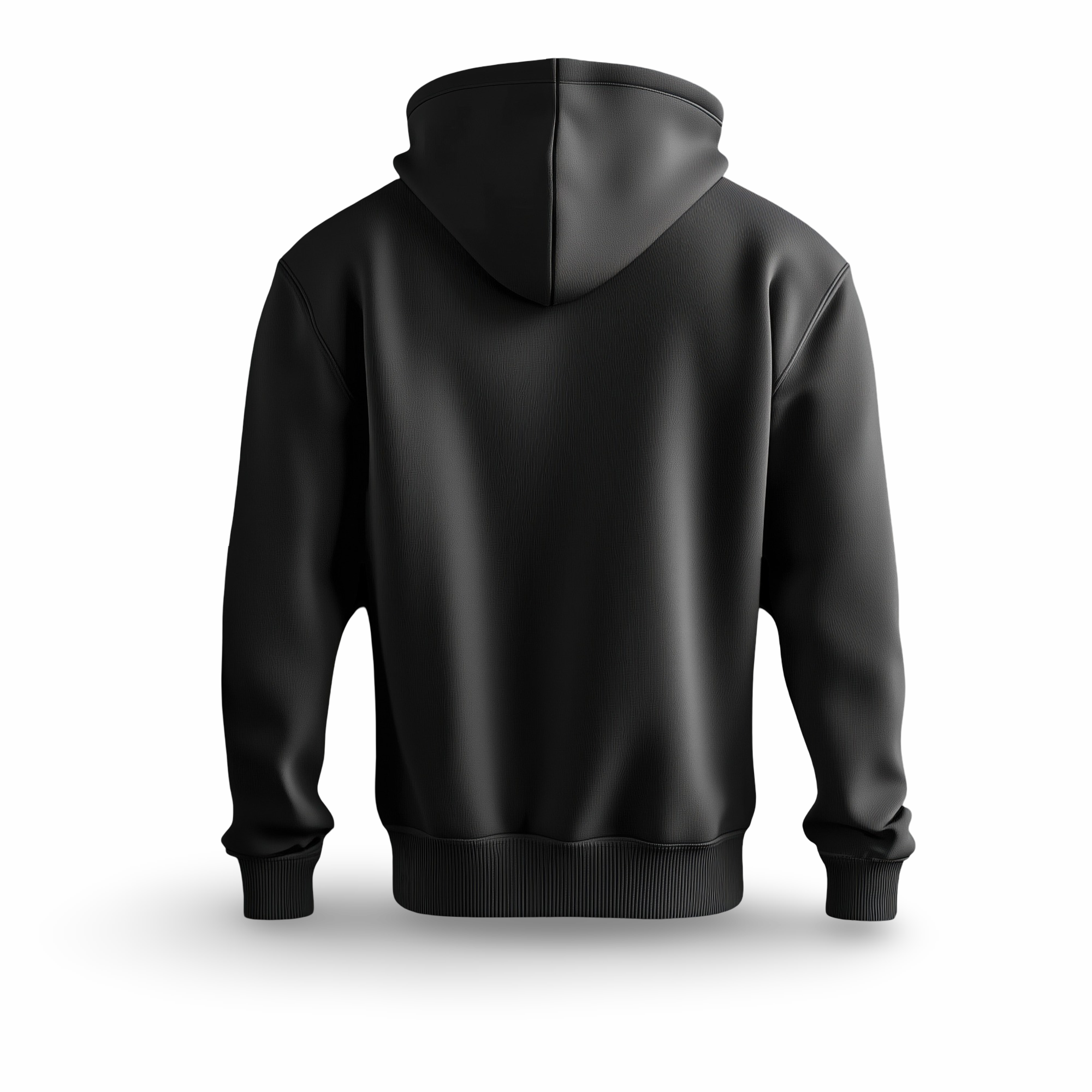 KCT Hoodie Vest – Zwart, met geborduurd Korpslogo achterzijde