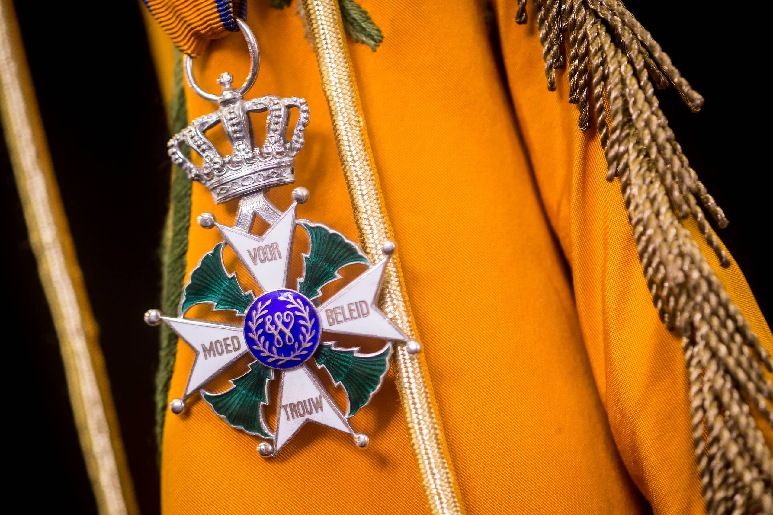 KCT korpsvaandel met willemsorde