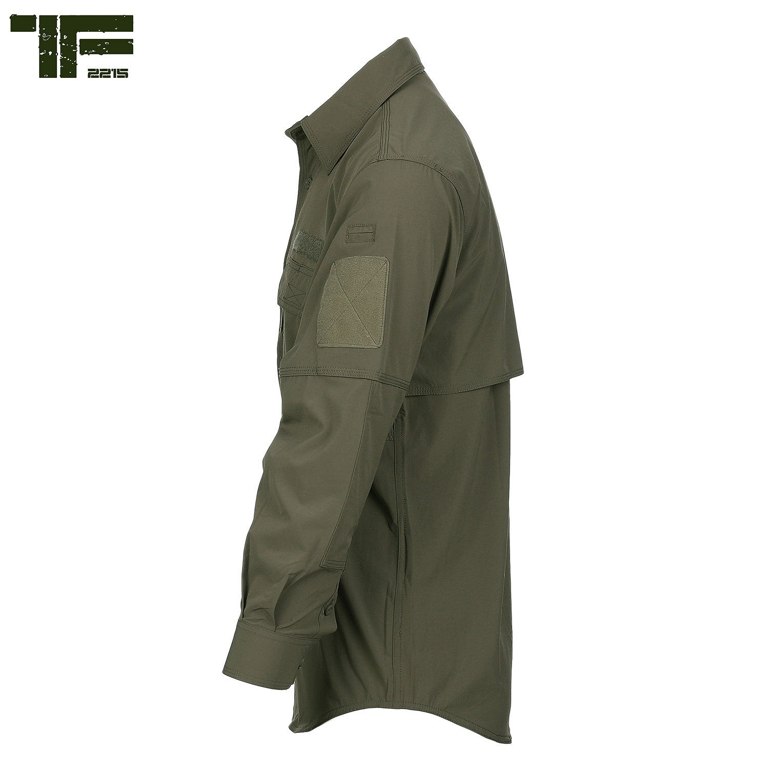 TF-2215 Bravo One Shirt – Ranger Groen zijkant