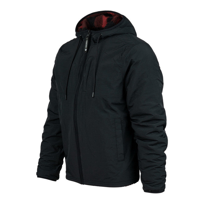 Reversible Sherpa Softshell Jas Rood/Zwart overzichtsfoto