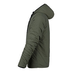Reversible Sherpa Softshell Jas Coyote/Ranger groen mouw 2