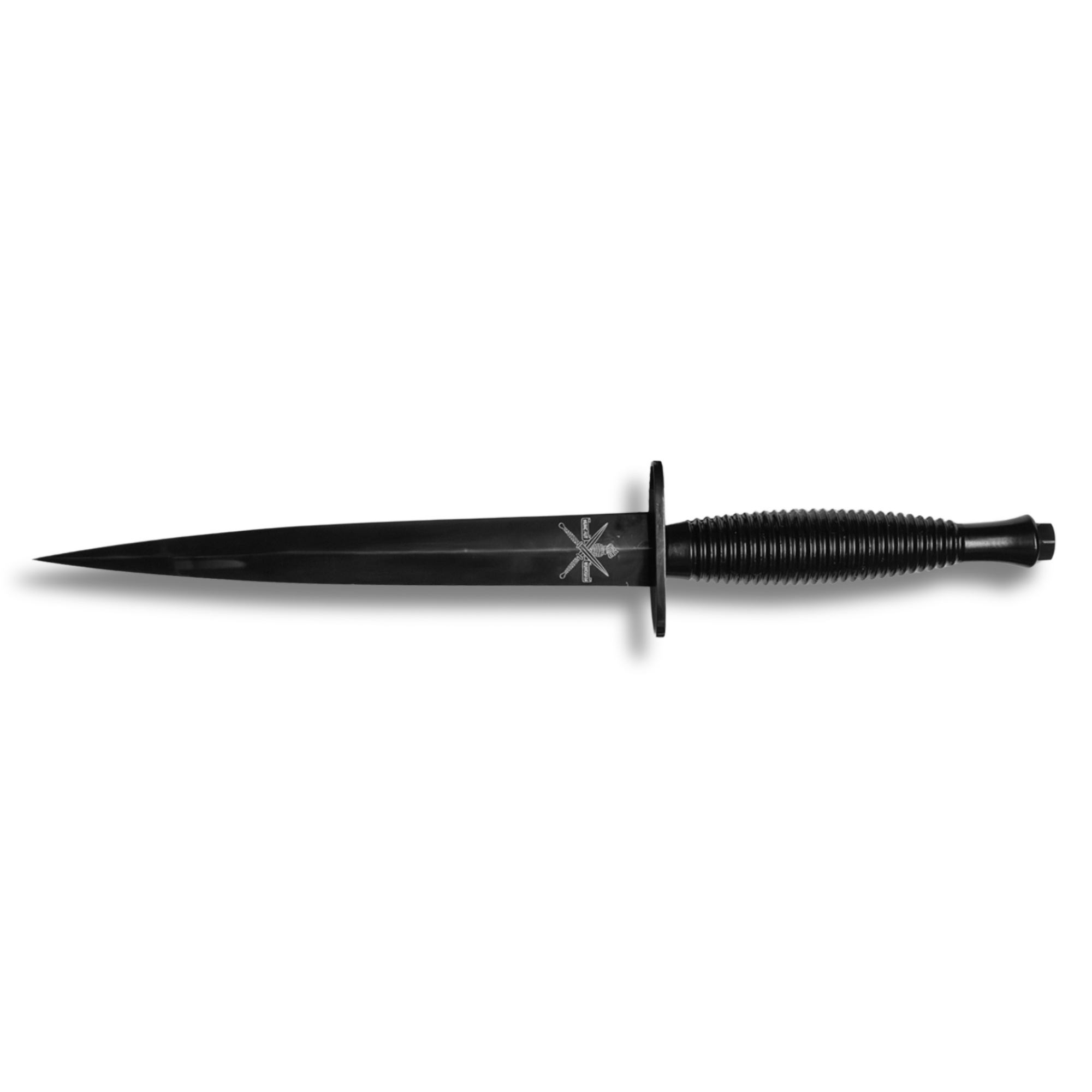 Fairbairn Sykes Dolk Black Edition met KCT korpslogo