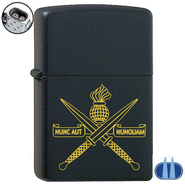 Zippo gasaansteker double jet flame mat zwart