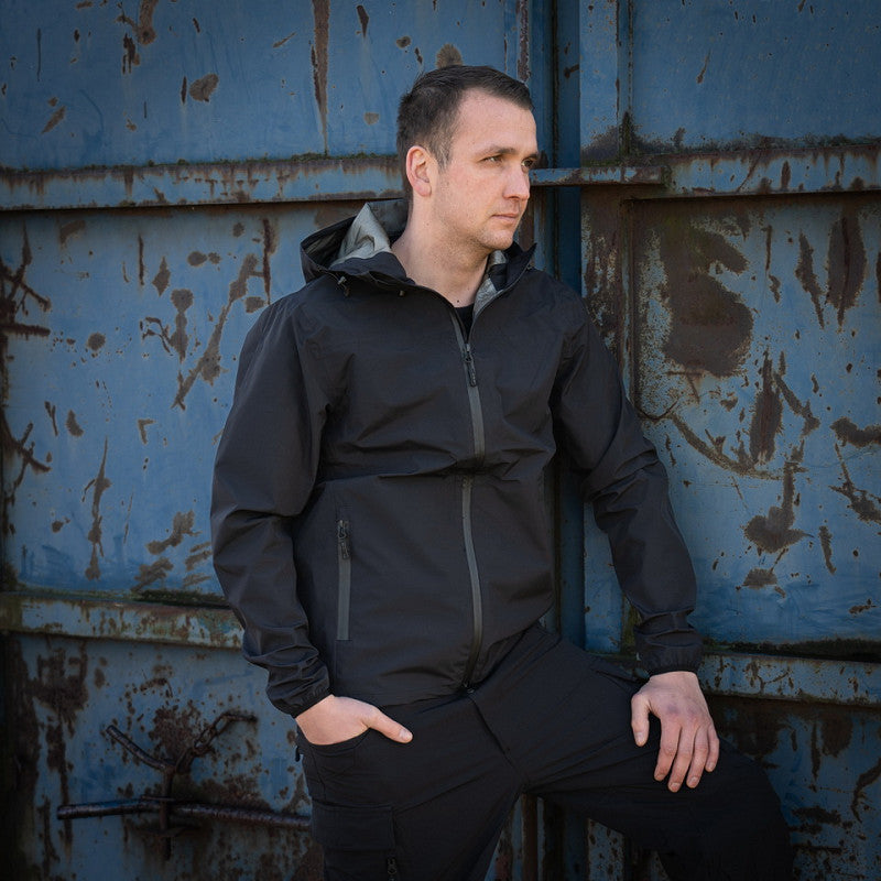 TF-2215 Waterproof Hardshell Jas – Zwart model