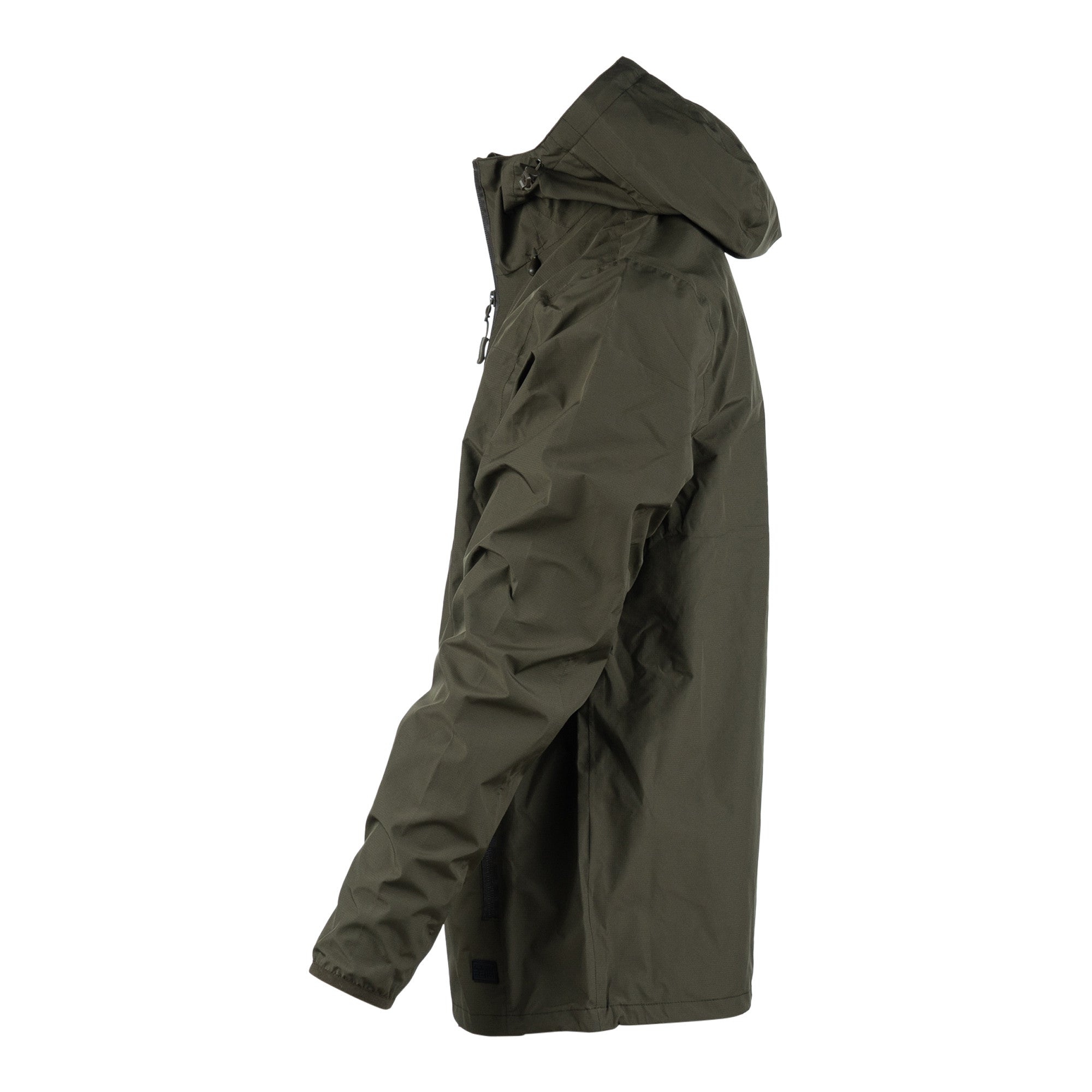 TF-2215 Waterproof Hardshell Jas – Ranger Green zijkant 2