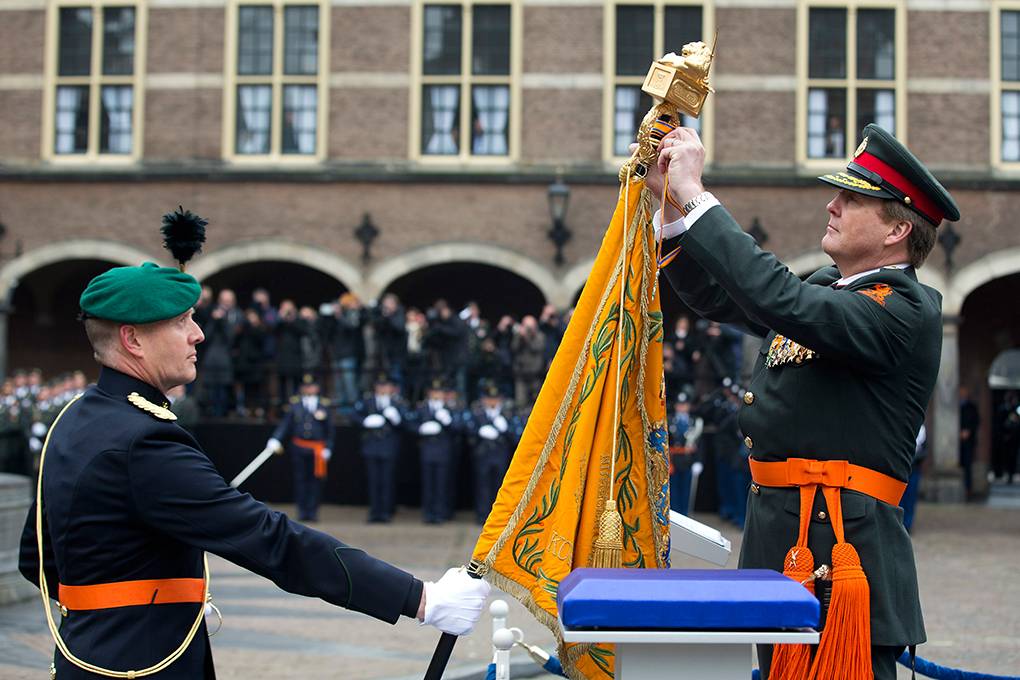 Het korpsvaandel van het Korps Commandotroepen – een symbool van geschiedenis en traditie