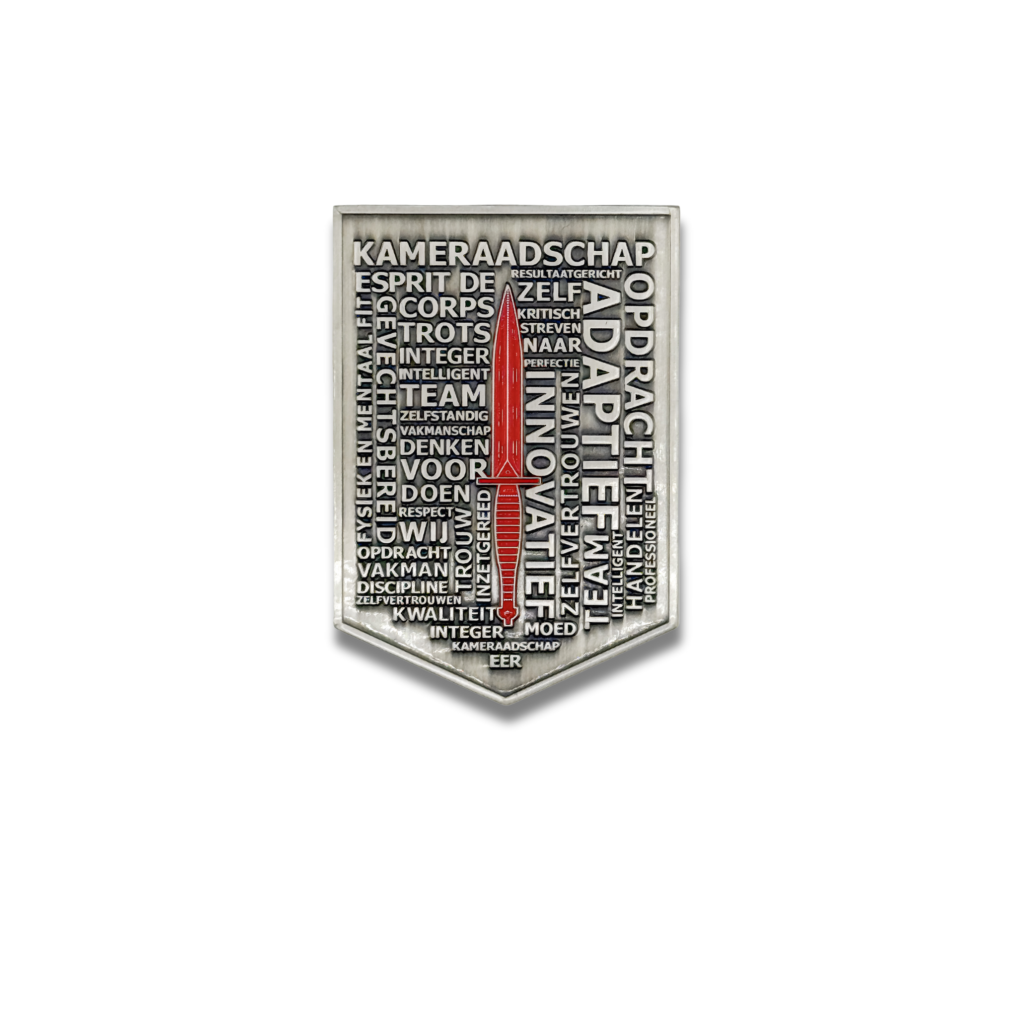 Reünie Coin – 75 Jaar Korps Commandotroepen 1942 - 2017 achterzijde