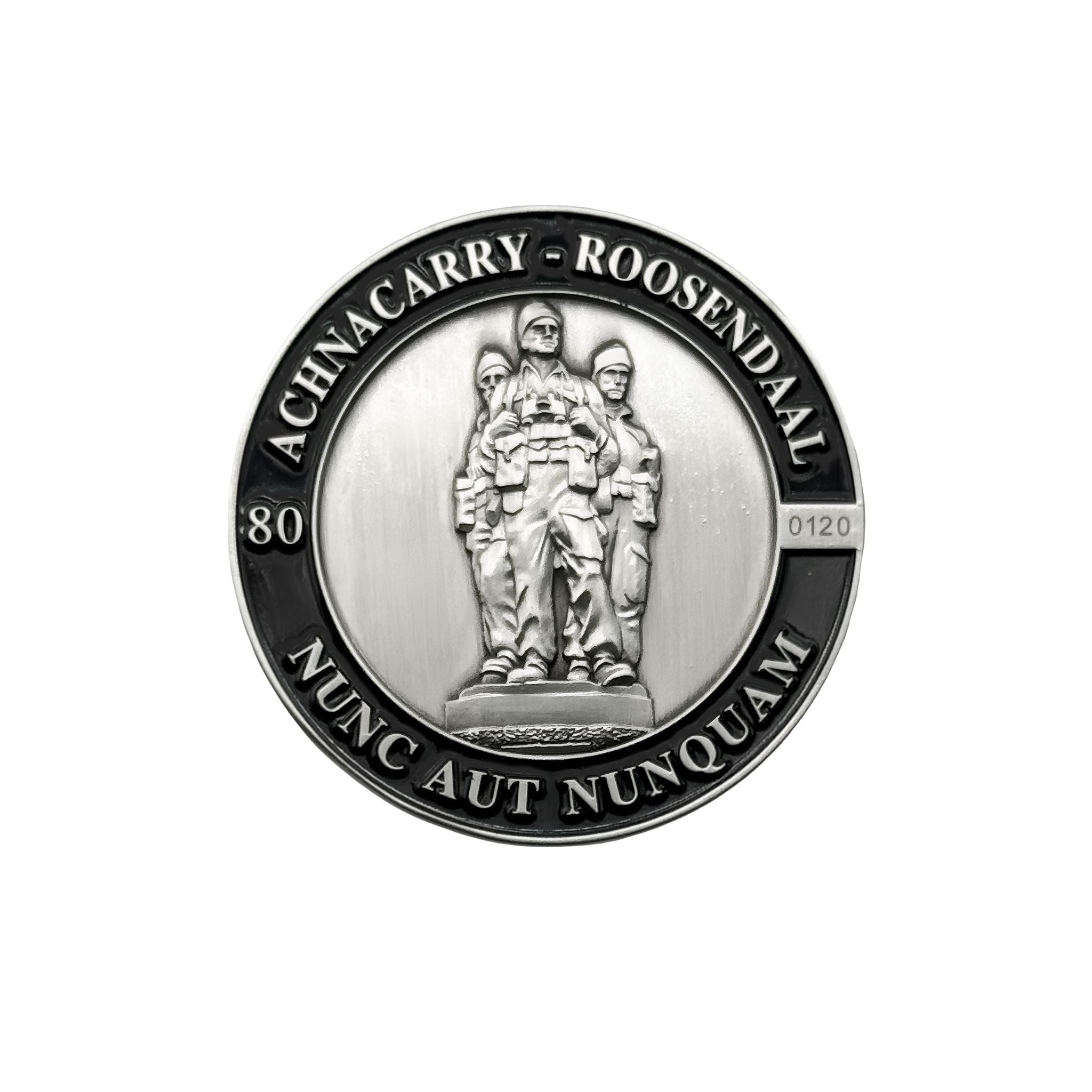 Officiële Korps Commandotroepen Reünie Coin – 80 jaar KCT (1942–2022) back
