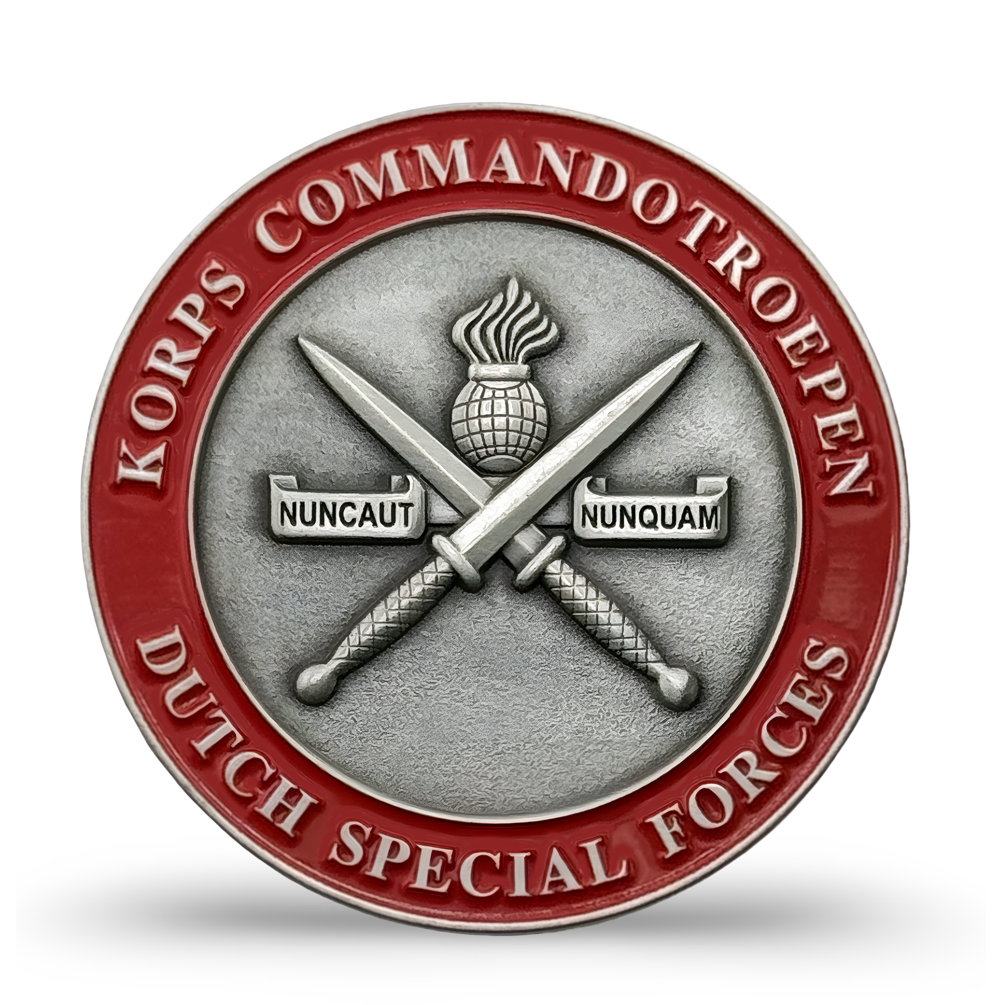 Coin Korps Commandotroepen Gevechtsduiker back