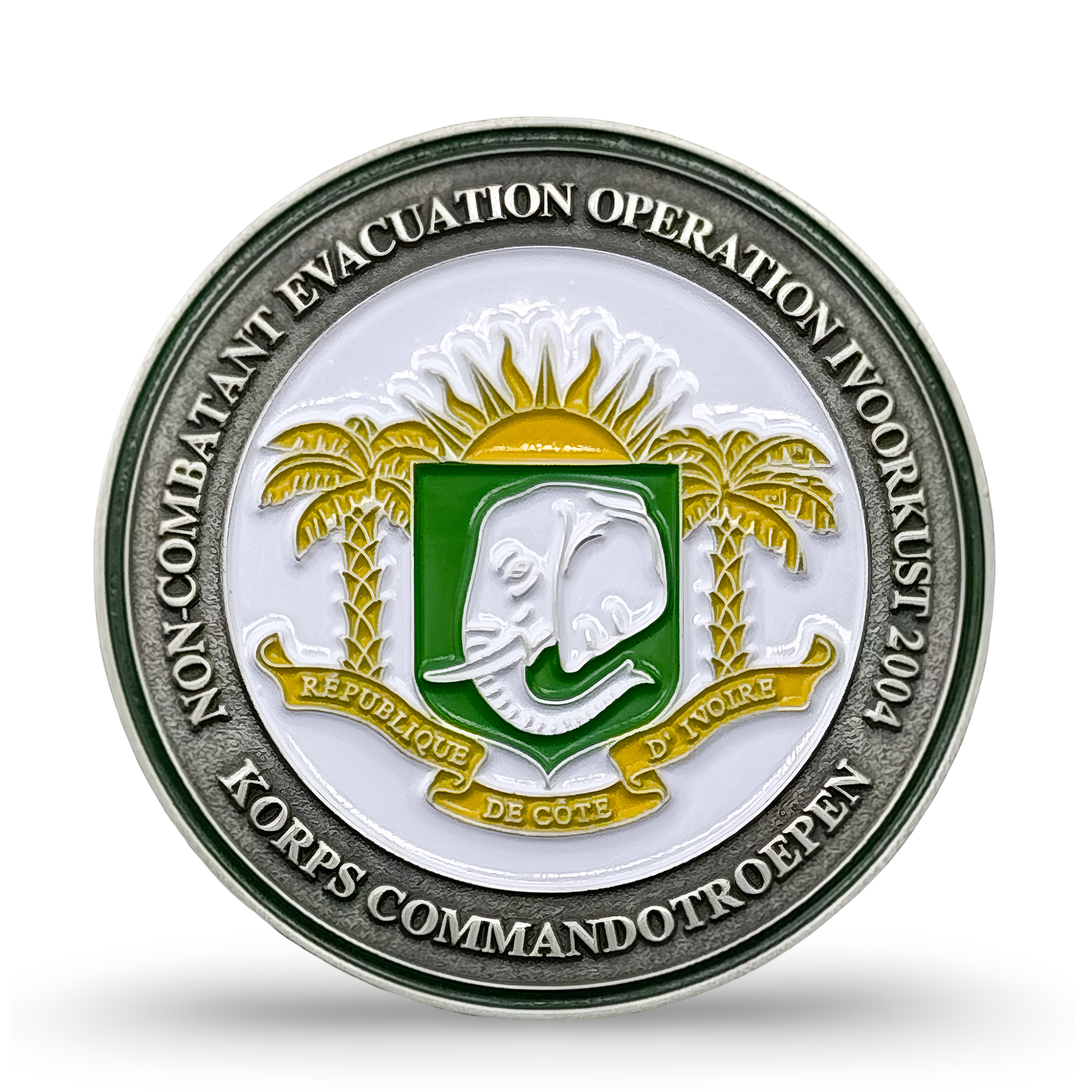 NEO Coin – Evacuatiemissie Ivoorkust (2004) front