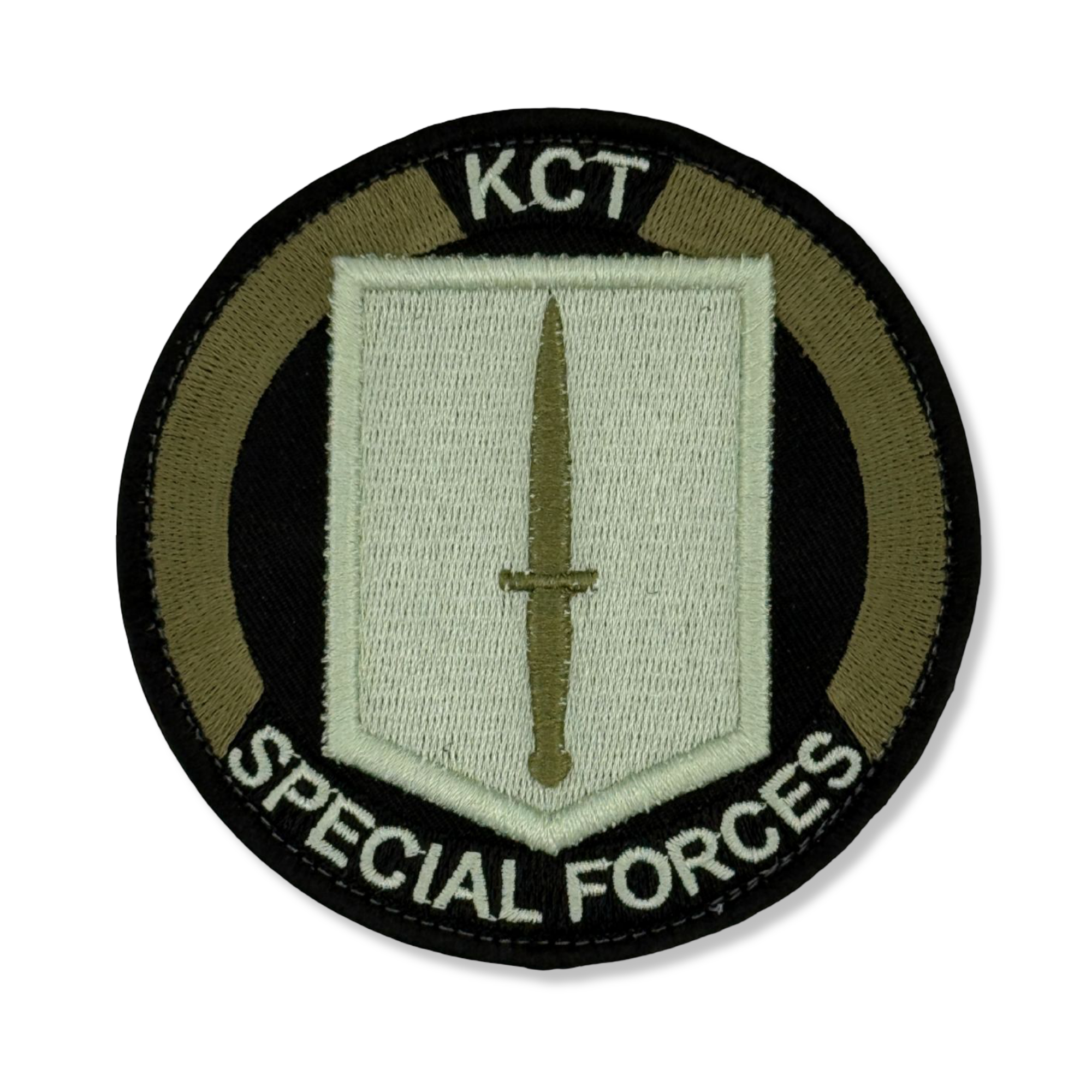 Patch Korps Commandotroepen Special Forces camo 3D