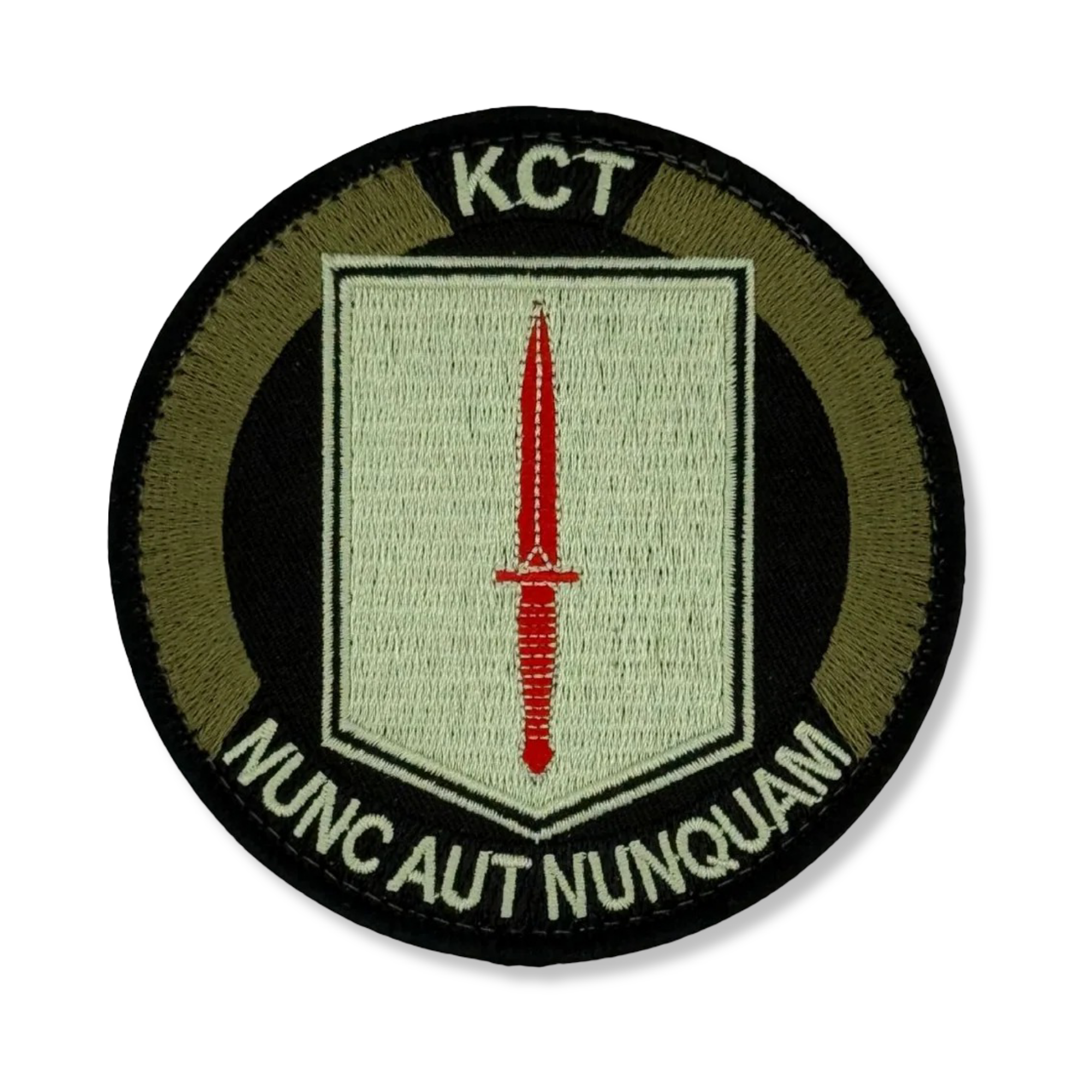 Patch 'Korps Commandotroepen – Nunc Aut Nunquam Camo