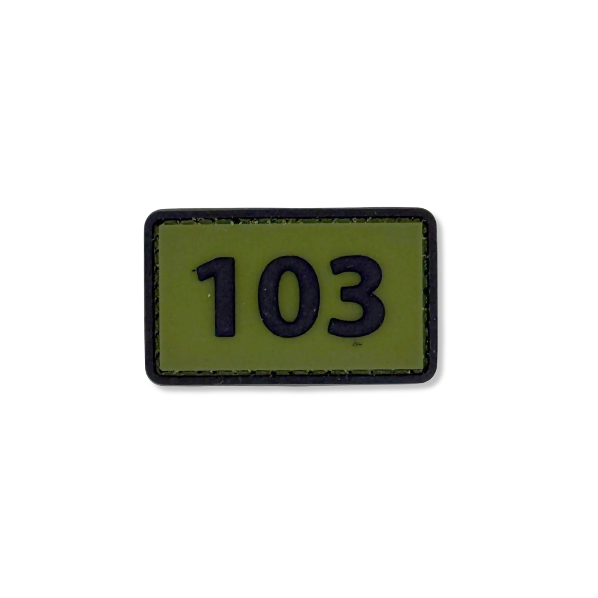 Patch 103 commandotroepencompagnie met velcro