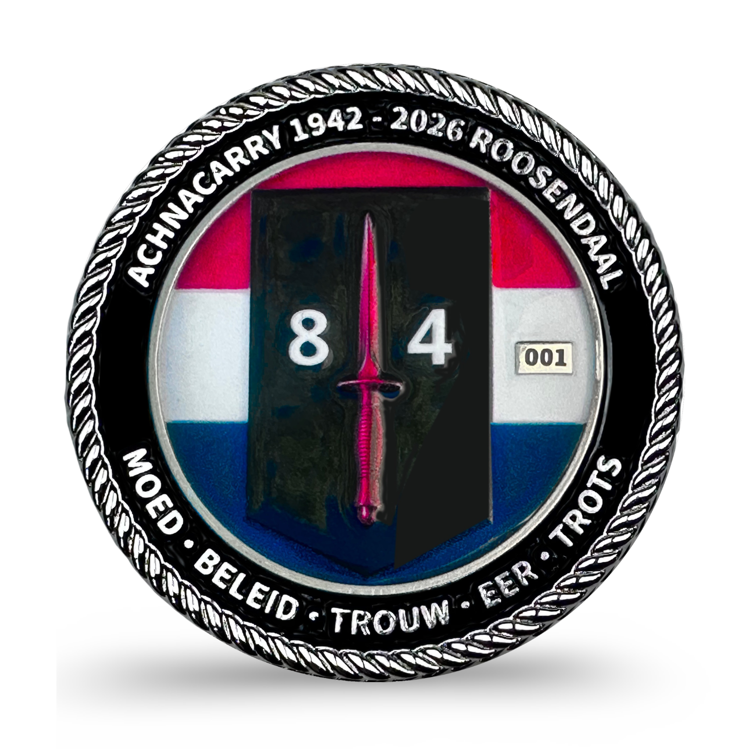 Coin 84 jaar KCT Front
