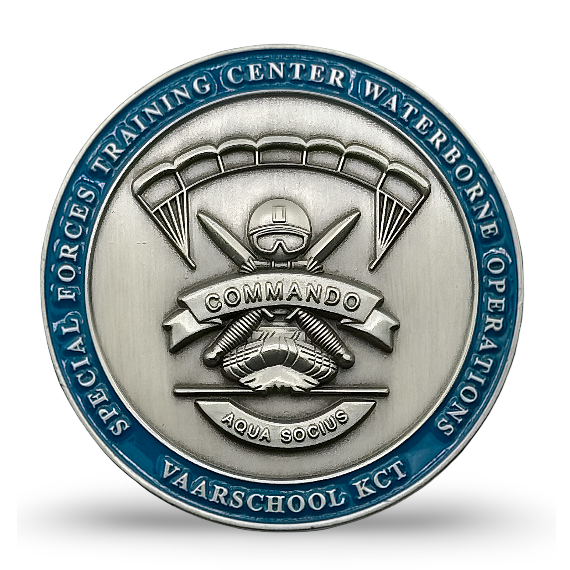 Coin Korps Commandotroepen Vaarschool front