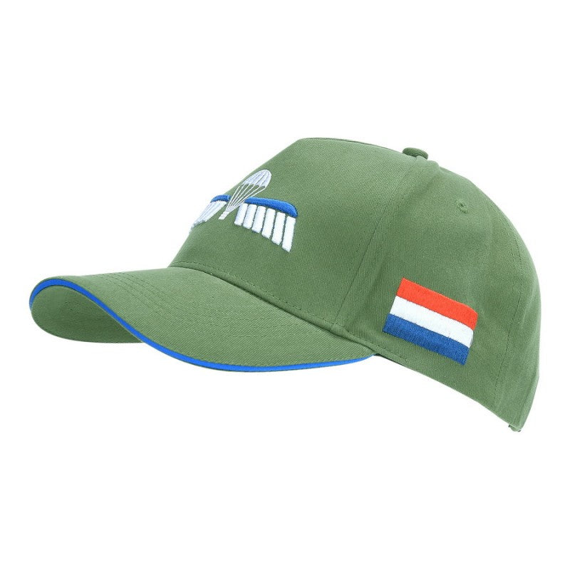 Cap Para Wing Brevet B – Groen met 3D borduring side