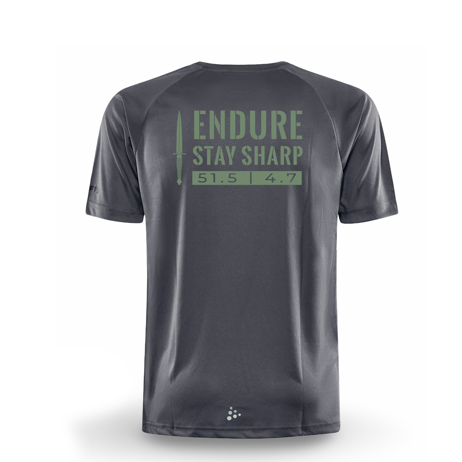 Craft Sportshirt met Korpslogo, back