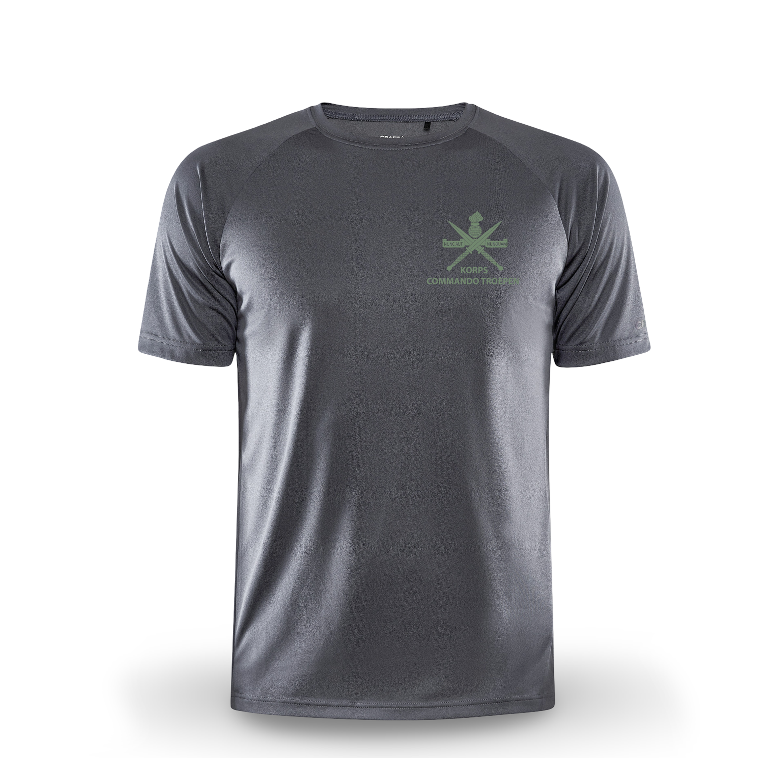 Craft Sportshirt met Korpslogo, front
