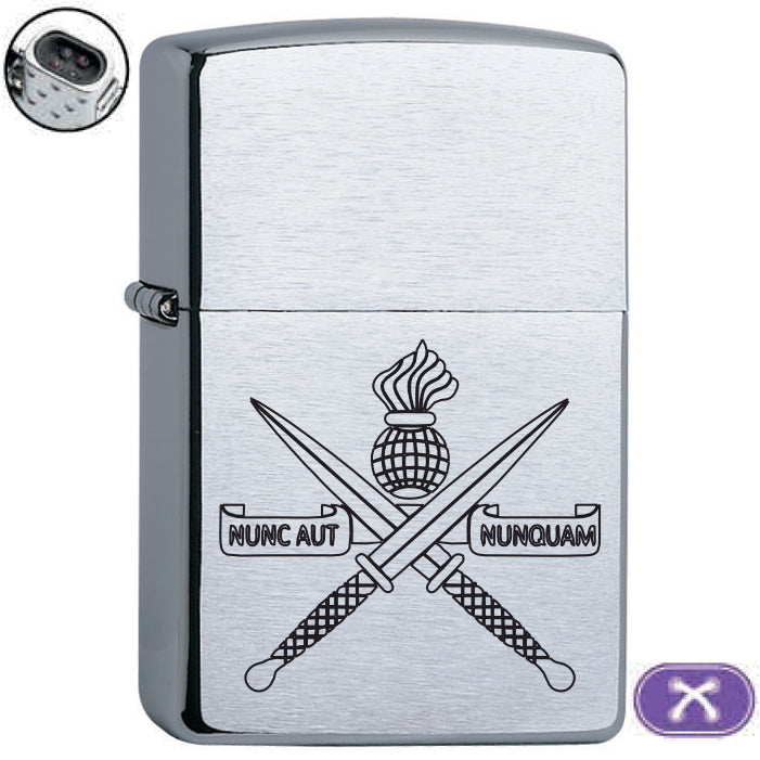Zippo Regular Electrische aansteker met Korpslogo