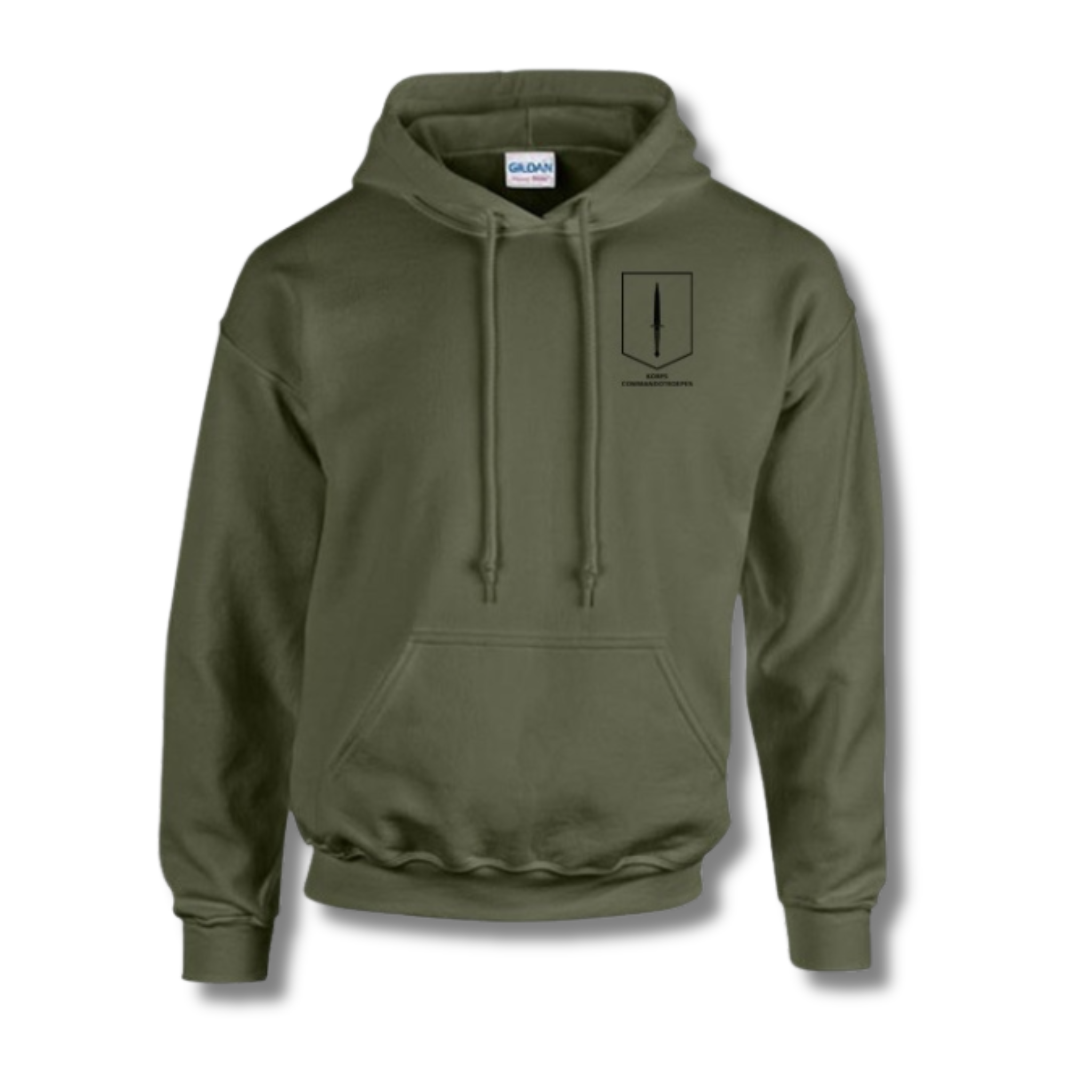 KCT Hoody kleur Olive (maat M)