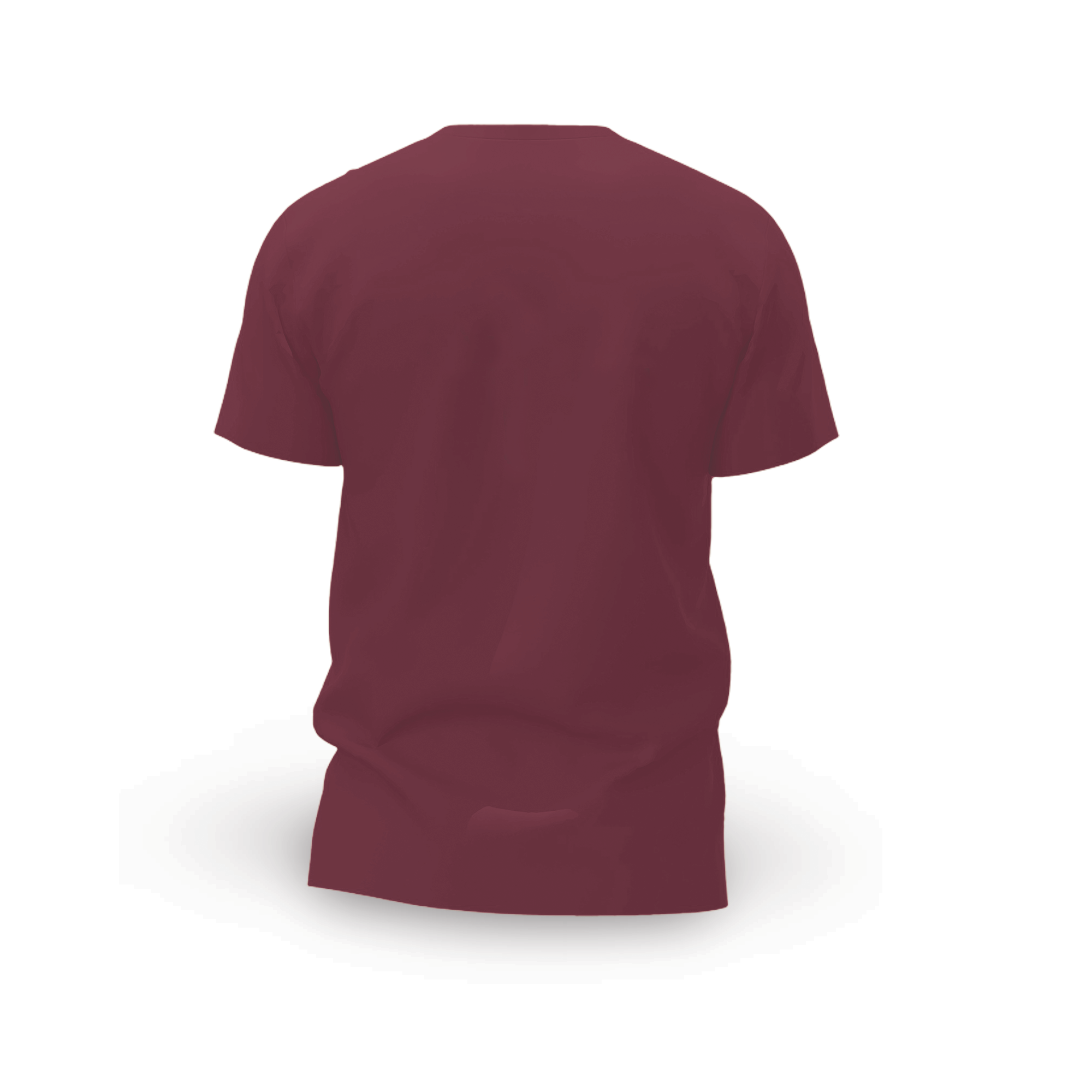 KCT Market Garden T-shirt Maroon achterzijde