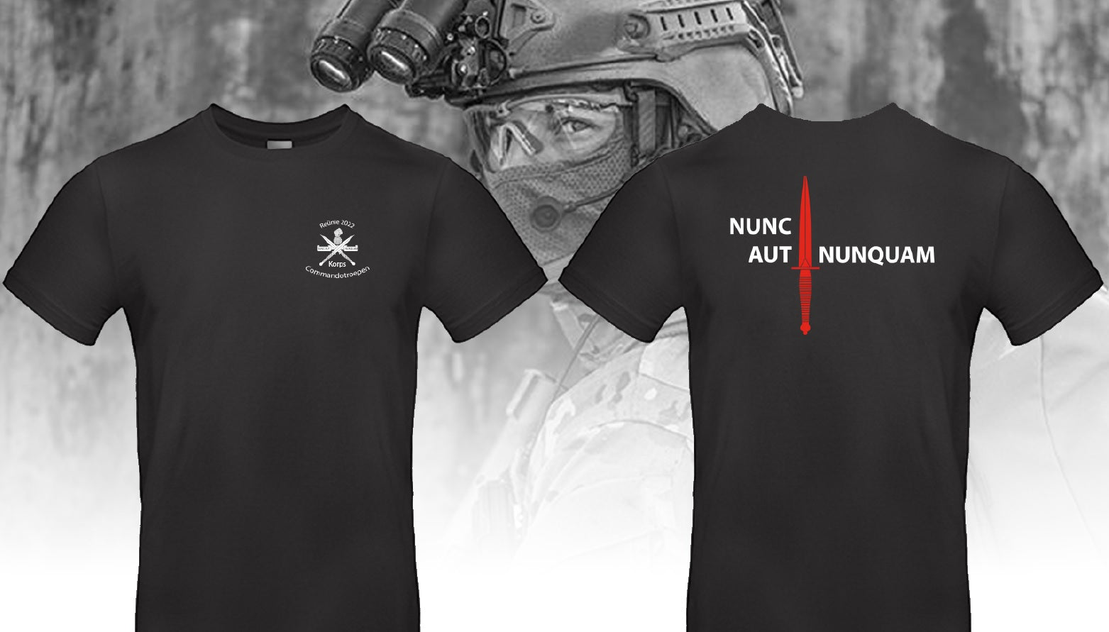 Officiele Reunie 2022 T-shirt voor- en achterzijde