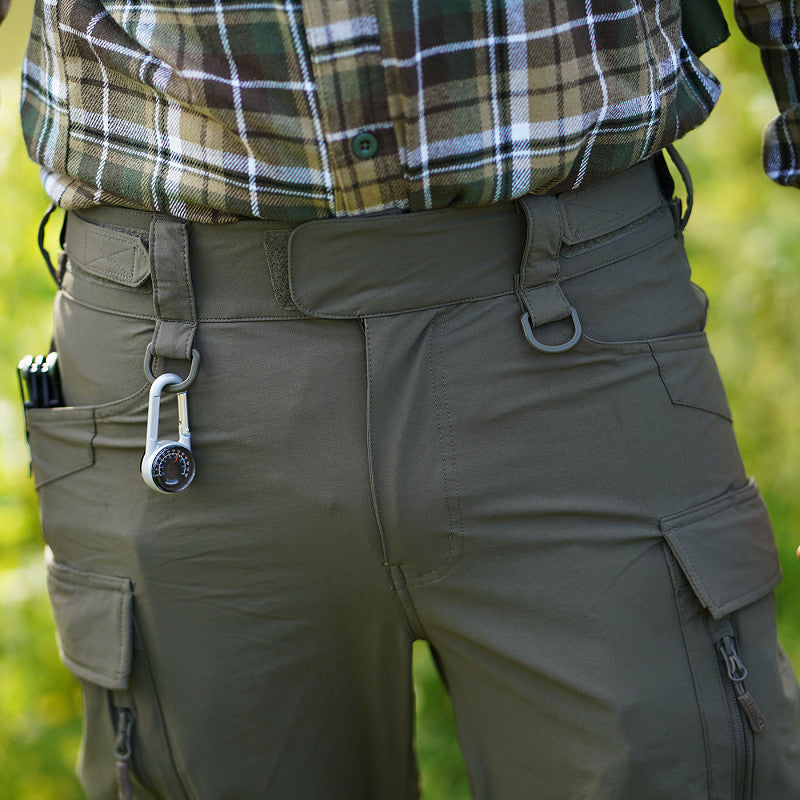 TF-2215 Echo Three Outdoor Broek – Ranger Groen ingezoomd