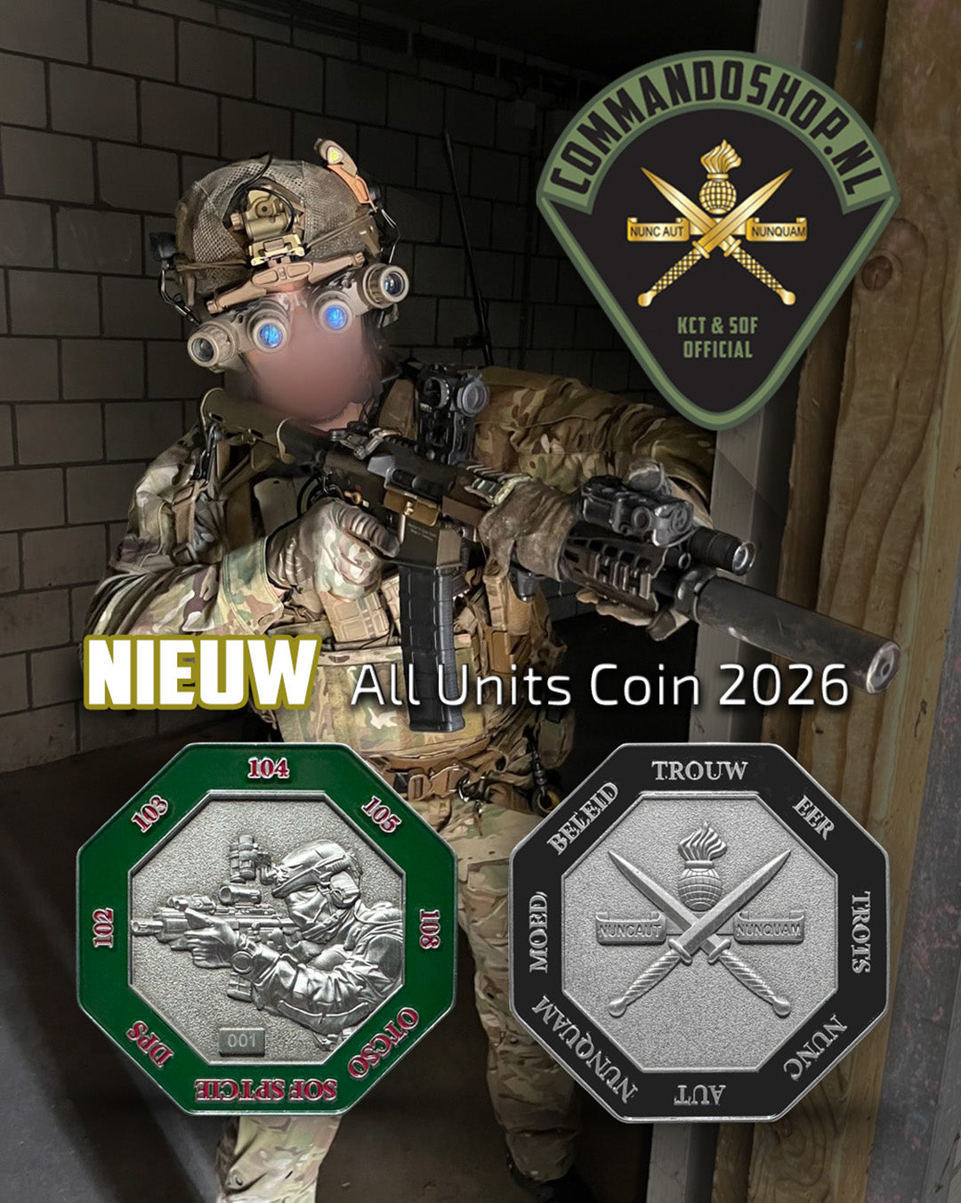 Advertentie All Units coin 2026