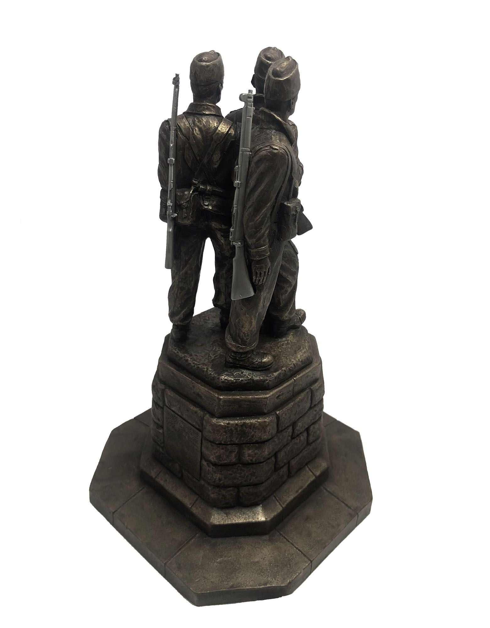 Spean Bridge Commando Memorial beeld achterzijde