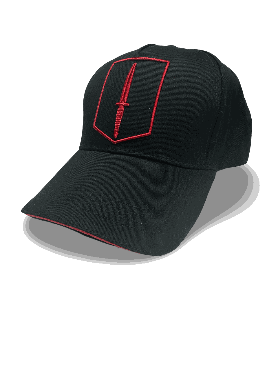 KCT Cap Zwart – met rode 3D patch