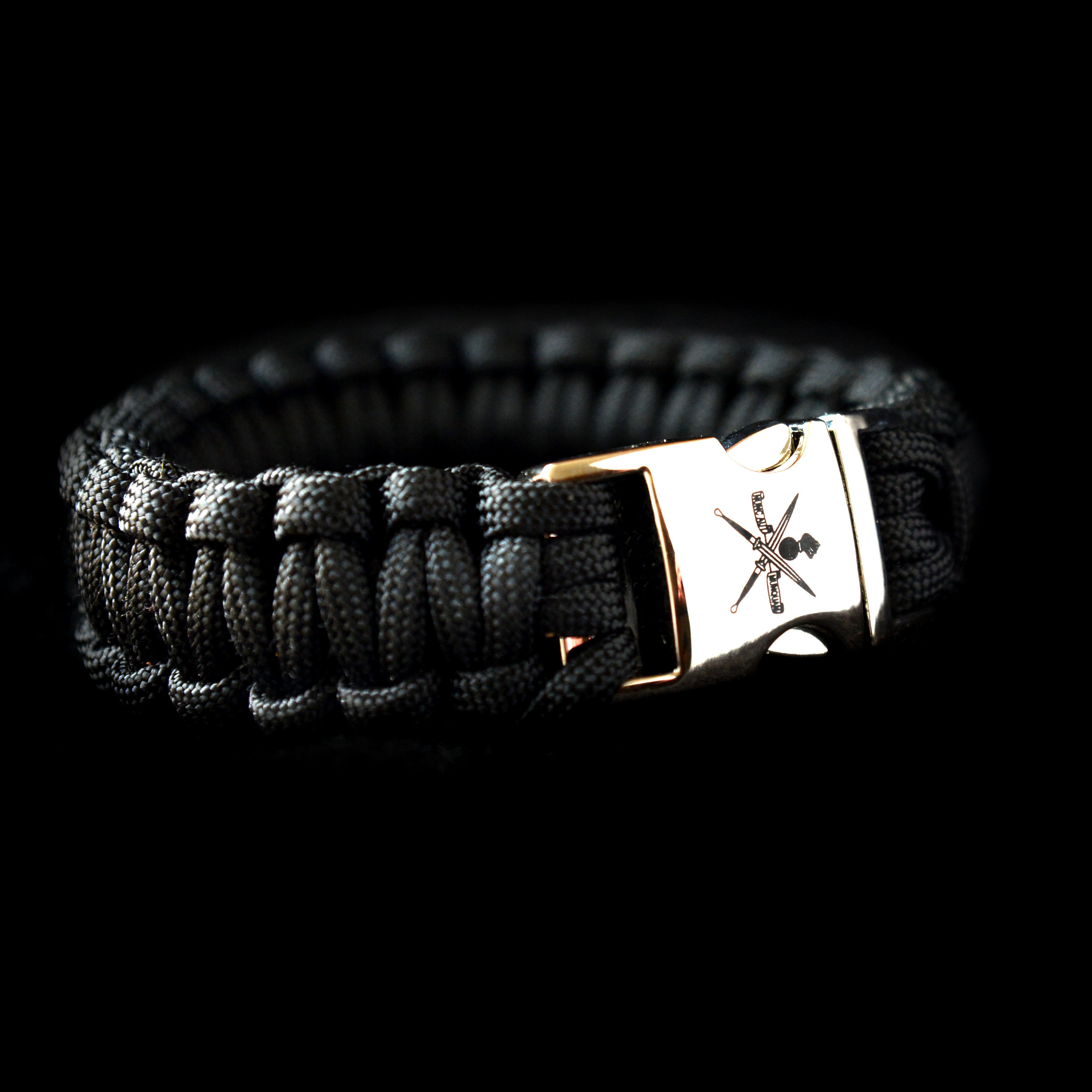 KCT paracord armband zwart